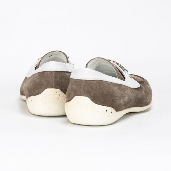 Лоферы Moschino 55508 Velour/goat.