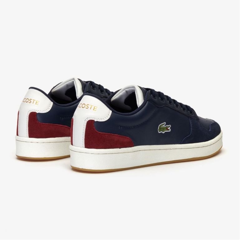Кеды Lacoste Masters Cup 319 2 SMA LTH/SYN NVY/OFF WHT/DK RED.