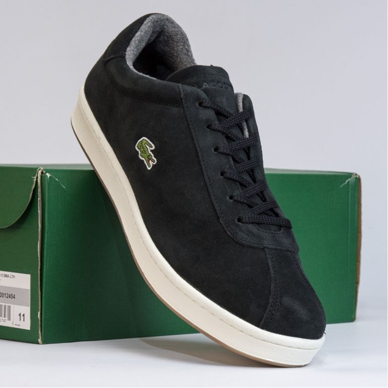Кеди Lacoste Masters Cup 319 5 SMA LTH BLK/OFF WHT.