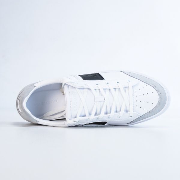 Кеды Lacoste Courtline 319 1 US CMA WHT/BLK Leather/suede.