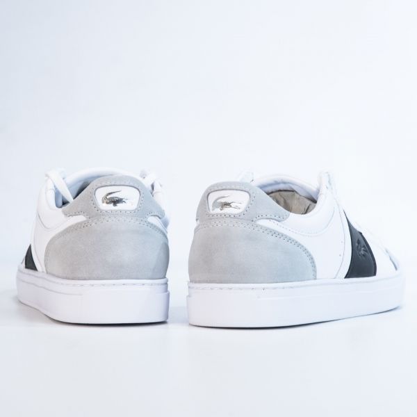 Кеды Lacoste Courtline 319 1 US CMA WHT/BLK Leather/suede.