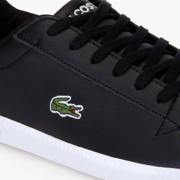 Кеды Lacoste GRADUATE BL 1 SMA LTH/SYN BLK/WHT.