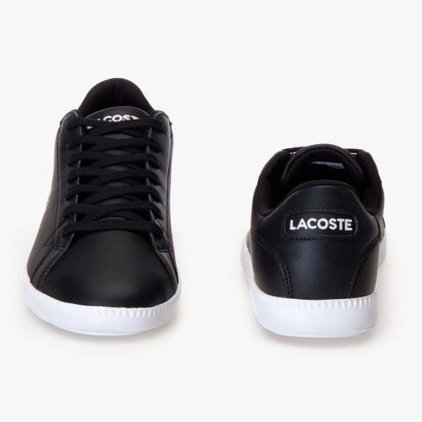 Кеды Lacoste GRADUATE BL 1 SMA LTH/SYN BLK/WHT.