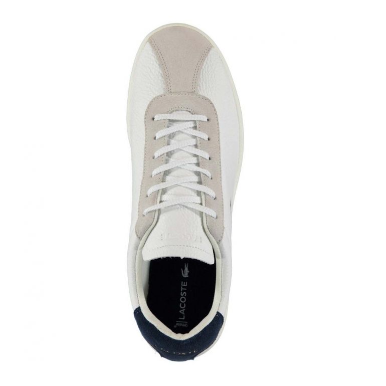 Кеди Lacoste Masters 119 3 SMA LTH OFF WHT/NVY.