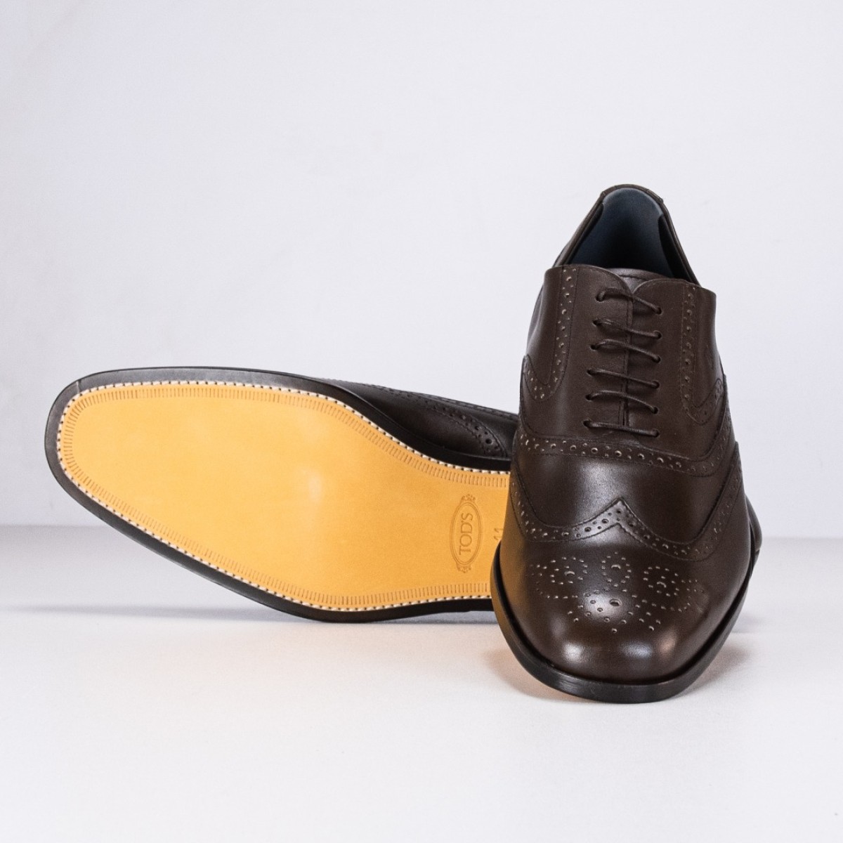 Туфлі Tod's Bucature Fondo Cuoio RP D90 TESTA Moro