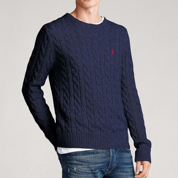 Свитер POLO Ralph Lauren M Classics Blue LSL-SWT.