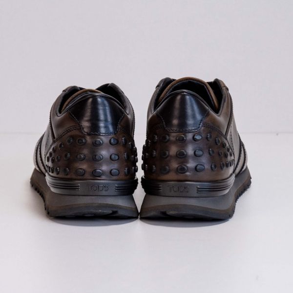 Кроссовки Tod's All Dots Spoiler Matt XH SCD Cacao Nero.