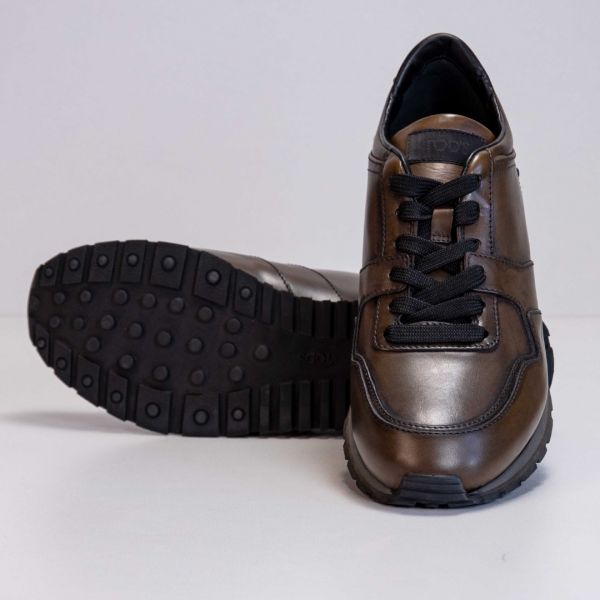Кроссовки Tod's All Dots Spoiler Matt XH SCD Cacao Nero.