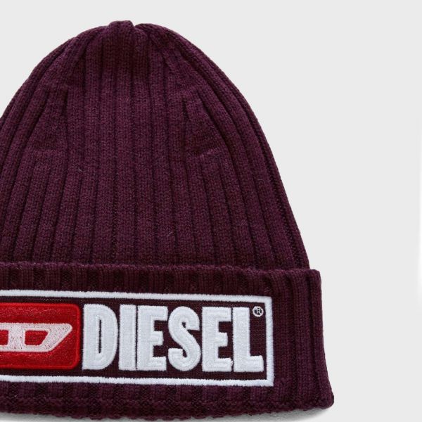 Шапка Diesel K-Coder-B CAP bordo.