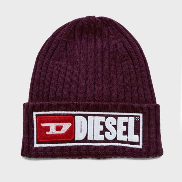 Шапка Diesel K-Coder-B CAP bordo.