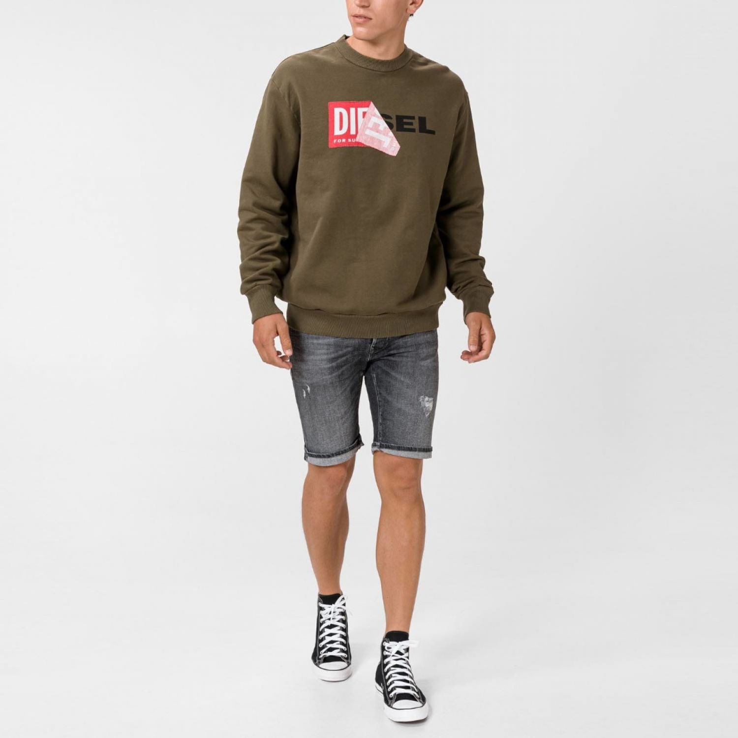 Diesel S Samy Felpa brand centr
