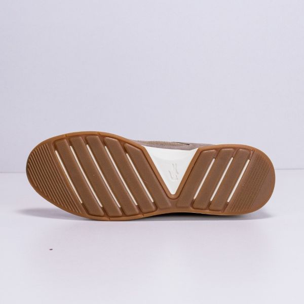 Кроссовки Lacoste Joggeur 118 1 SPM LT BRW/OFF WHT Textile/Suede.