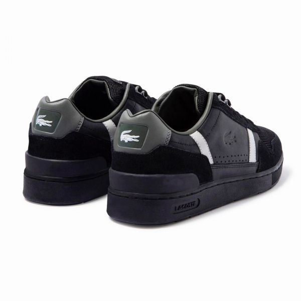 Кеды Lacoste T-Clip 120 3 US SMA LTH BLK/GRY. Кеды Lacoste T-Clip 120 3 US SMA LTH BLK/GRY.