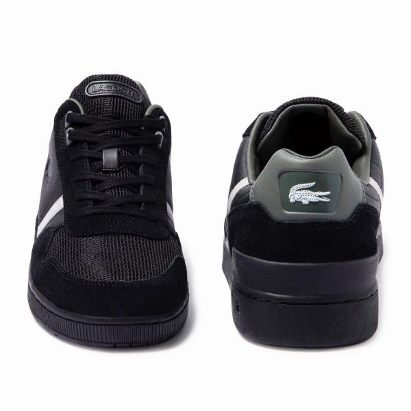 Кеды Lacoste T-Clip 120 3 US SMA LTH BLK/GRY. Кеды Lacoste T-Clip 120 3 US SMA LTH BLK/GRY.