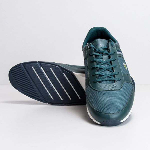 Кеды Lacoste Menerva Sport 319 1 CMA Textile/Synhetic DK GRN/NVY.