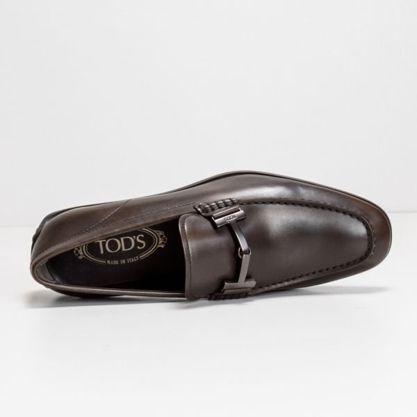Туфли Tod's New Doppia T Anello Gomma 49B d90 Testa Moro.