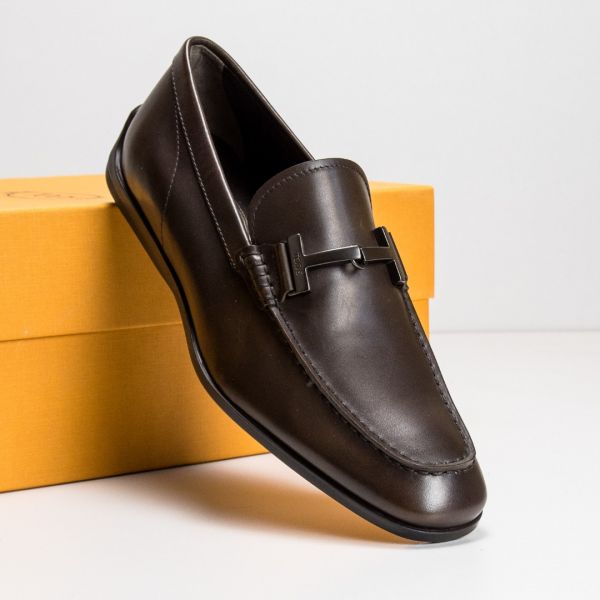 Туфли Tod's New Doppia T Anello Gomma 49B d90 Testa Moro.