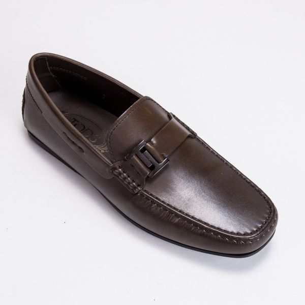 Мокасины Tod's Placca Doppia T City Gommino D90 Testa Moro.