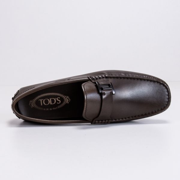 Мокасины Tod's Placca Doppia T City Gommino D90 Testa Moro.