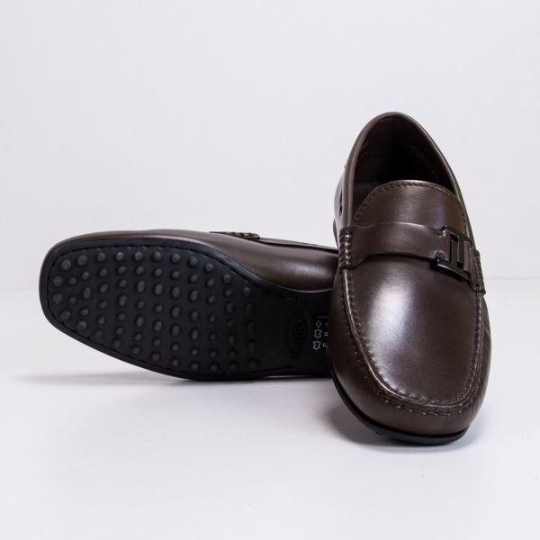 Мокасины Tod's Placca Doppia T City Gommino D90 Testa Moro.