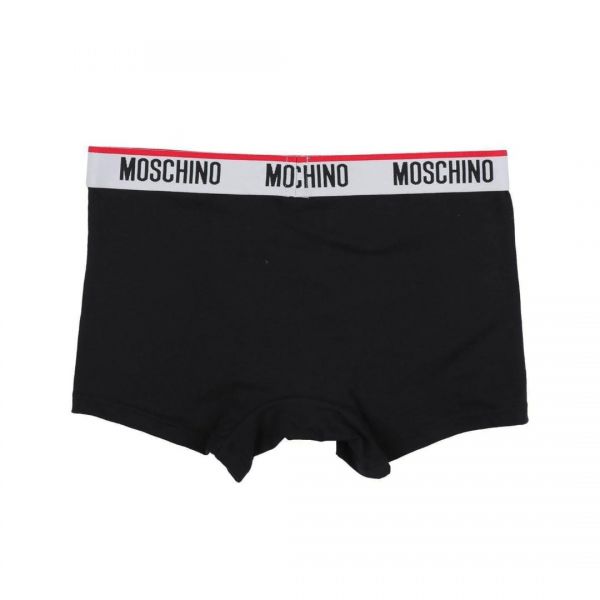 Боксеры Moschino Trunk Bipack Black/white.