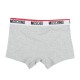 Боксери Moschino Trunk Bipack Black/grey melange