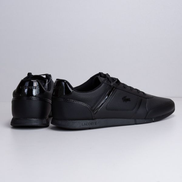 Кеды Lacoste Menerva 120 2 CMA Leather/Synhetic BLK/BLK.