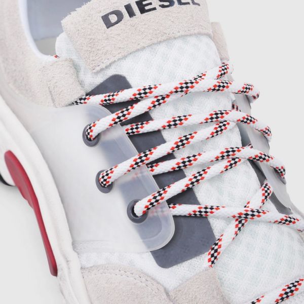 Кроссовки Diesel S-Kipper Low Lace Star White.