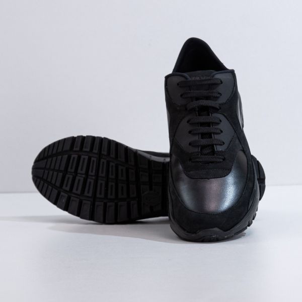 Кроссовки Neil Barrett Urban Runner Black.