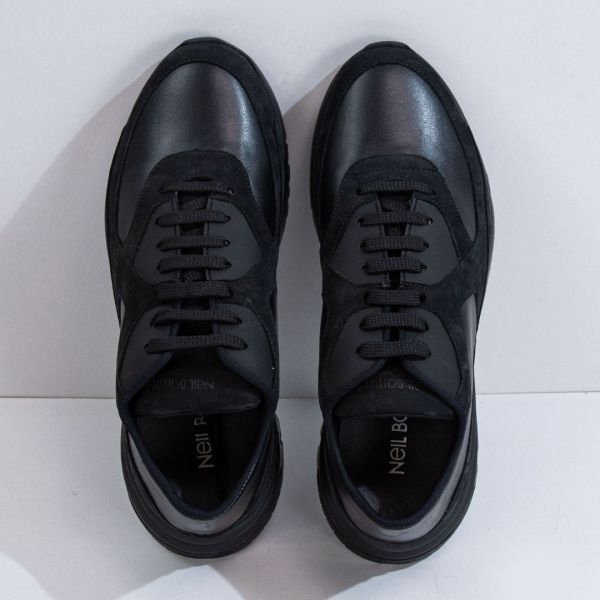 Кроссовки Neil Barrett Urban Runner Black.