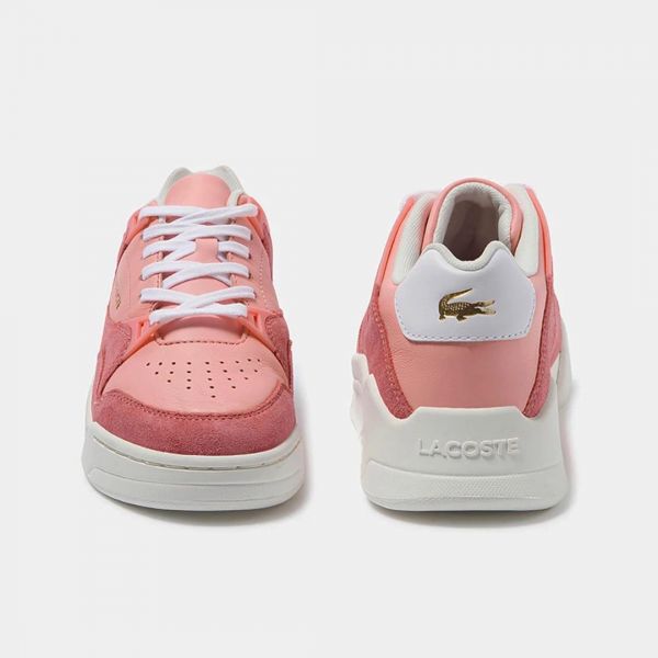 Кеди Lacoste Court Slam 120 4 US SFA LHT PNK/OFF WHT.