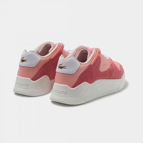 Кеди Lacoste Court Slam 120 4 US SFA LHT PNK/OFF WHT.