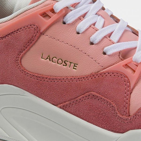 Кеди Lacoste Court Slam 120 4 US SFA LHT PNK/OFF WHT.