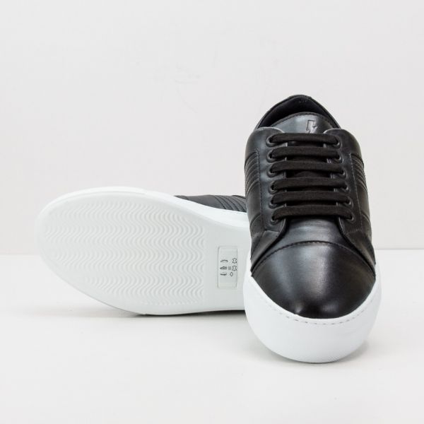 Кеди Neil Barrett Modernist City Trainer black.