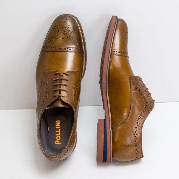 Туфли Pollini Scarpau. Derby Fondo XL Vit. YES CUOI.
