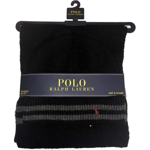 Шапка и шарф POLO Ralph Lauren PP0187 001.