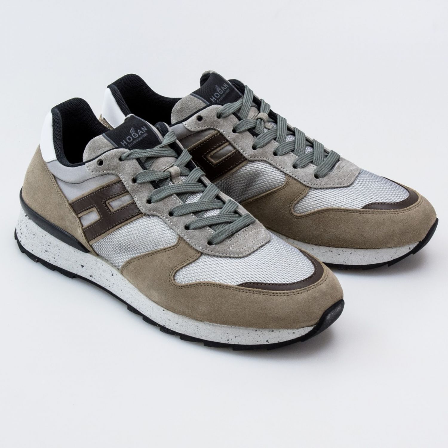 Hogan R261 Allacciato Tes Grigio