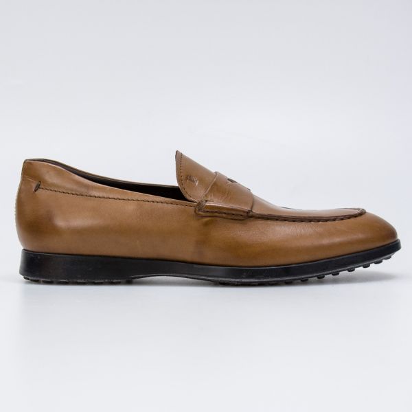 Лоферы Tod's Mocassino Nuovo Fondo Gomma D90 Cacao.