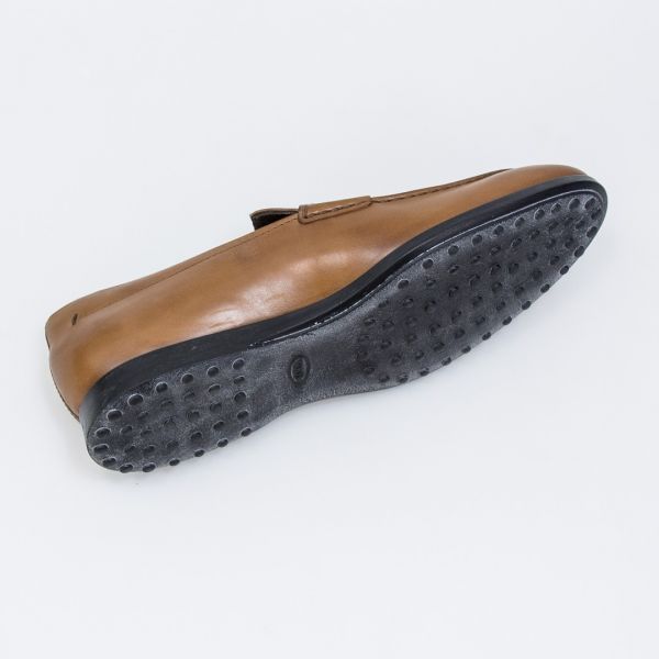 Лоферы Tod's Mocassino Nuovo Fondo Gomma D90 Cacao.