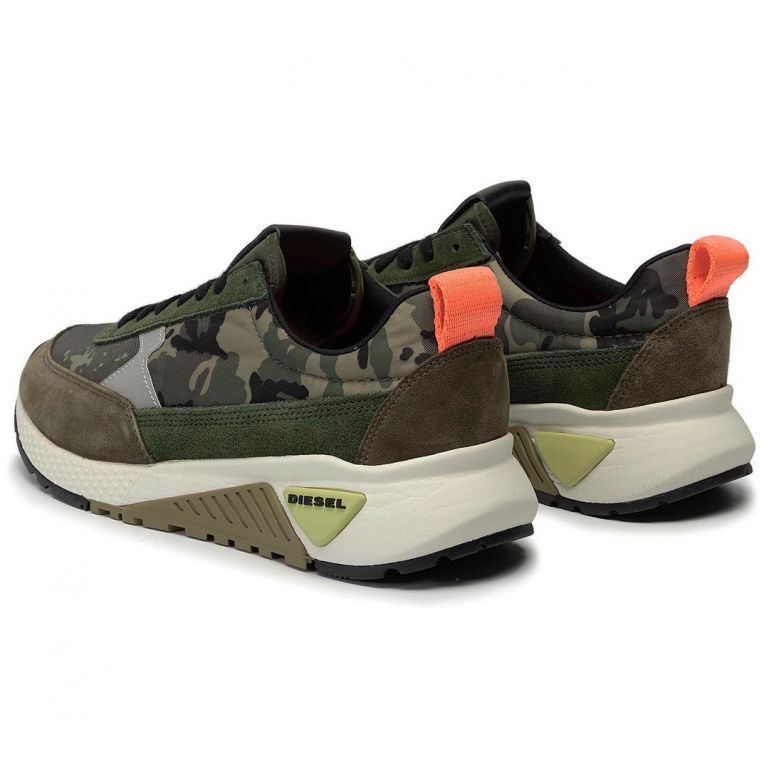 Кроссовки Diesel S-KB Low Lace II Camouflage/Military.