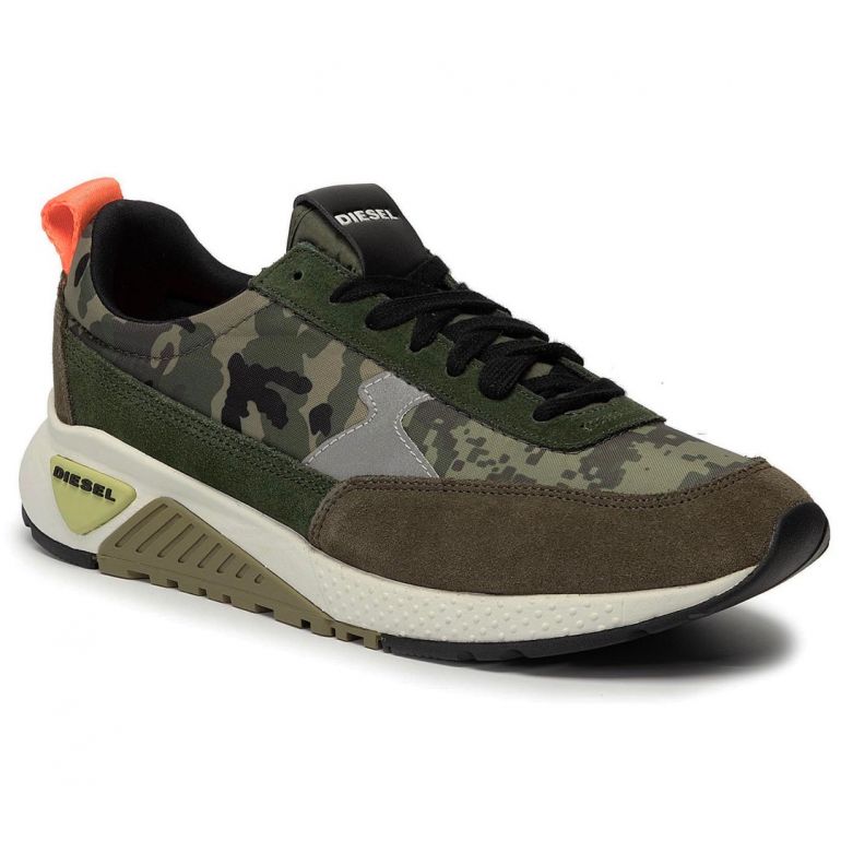 Кроссовки Diesel S-KB Low Lace II Camouflage/Military.