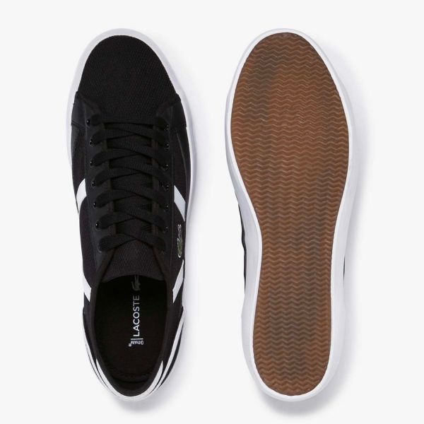 Кеди Lacoste Sideline 220 1 CMA CNV/LTH BLK/WHT.