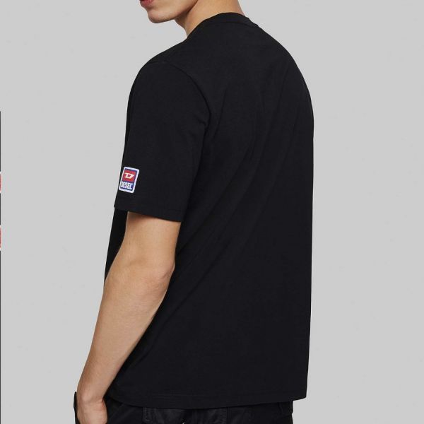 Футболка Diesel T-Just-Division-D black.