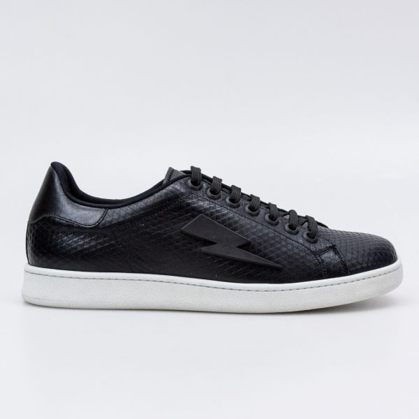 Кеды Neil Barrett Thunderbolt Tennis Tonal.