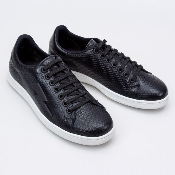 Кеды Neil Barrett Thunderbolt Tennis Tonal.