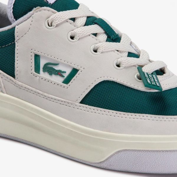 Кеды Lacoste G80 OG 120 1 SMA OFF WHT/DK GRN Leather/Textile.