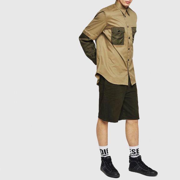 Шорты Diesel D-Willoh Calzoncni green.