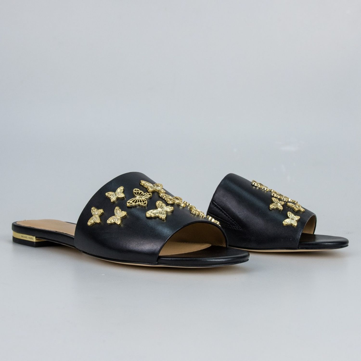 Michael Kors Tara Slide Black brand centr