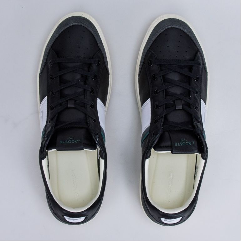 Кеды Lacoste Courtline 120 3 US CMA BLK/WHT Leather/Suede/Synthetic.