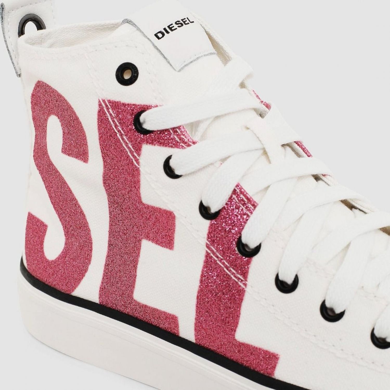 Diesel S Astico MC W Star White Fuchsia R brand centr
